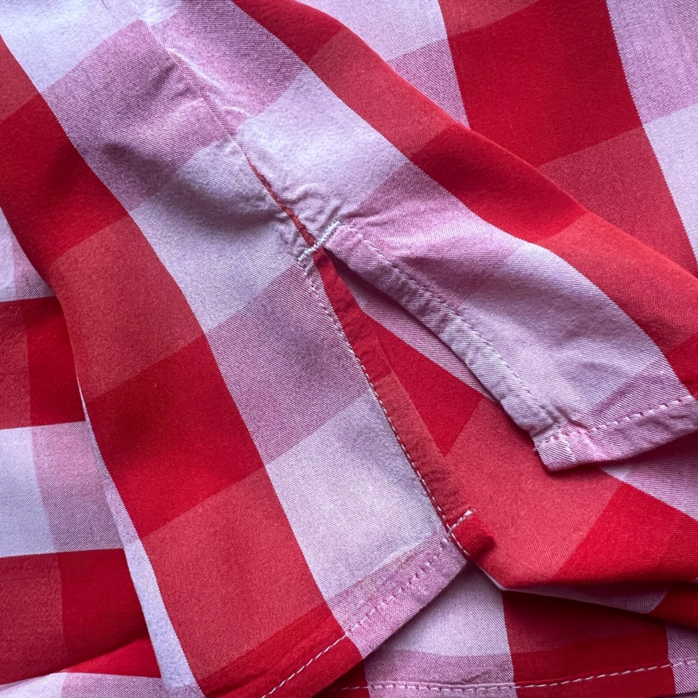 LOFT Ruffle moc neck top - Picture 6 of 11